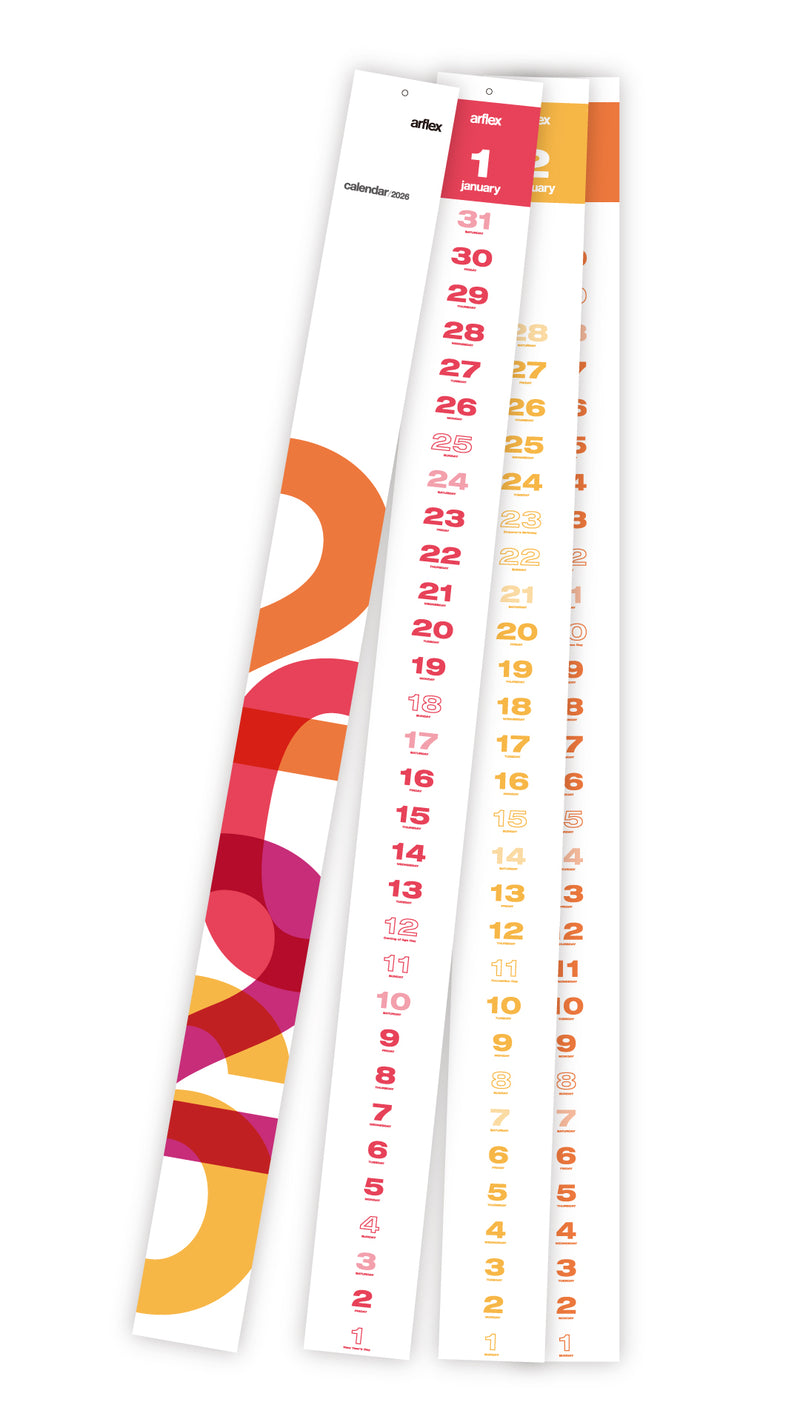 arflex 公式通販】スマートカレンダー 2026年版 – アルフレックス