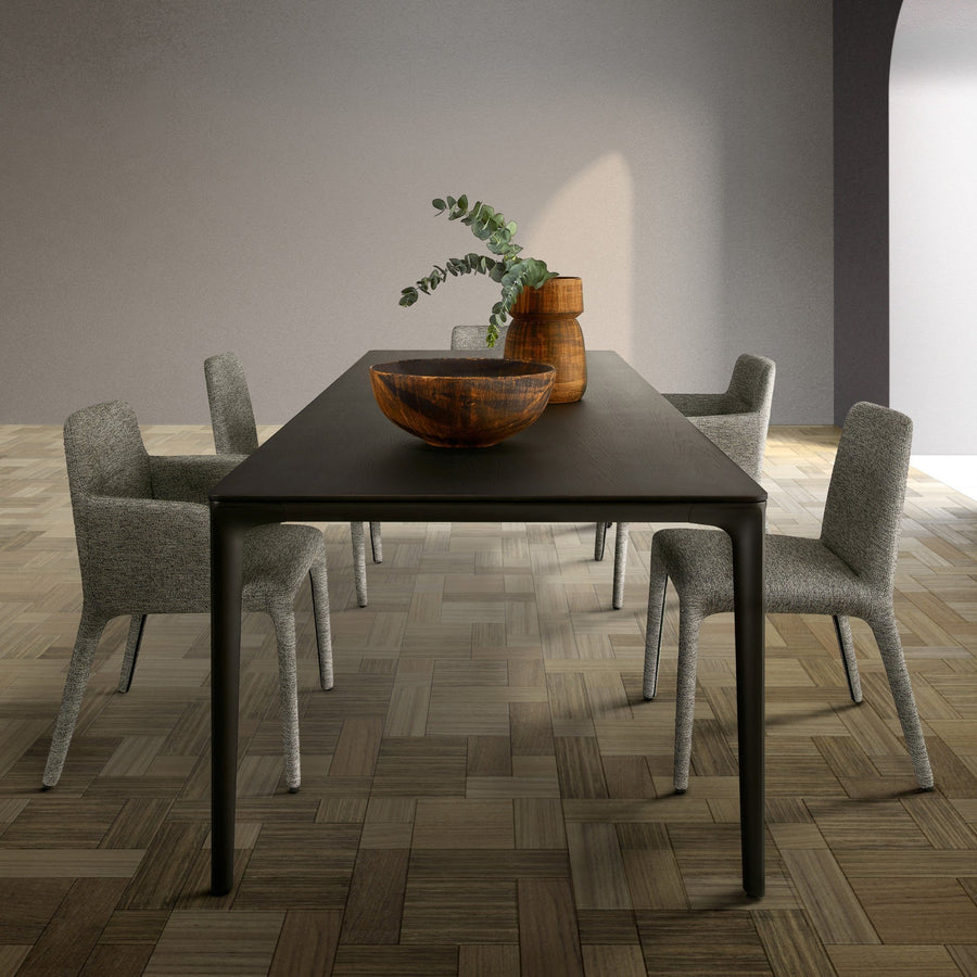 プライベートバンカー ドラマ インテリア ダイニングテーブル