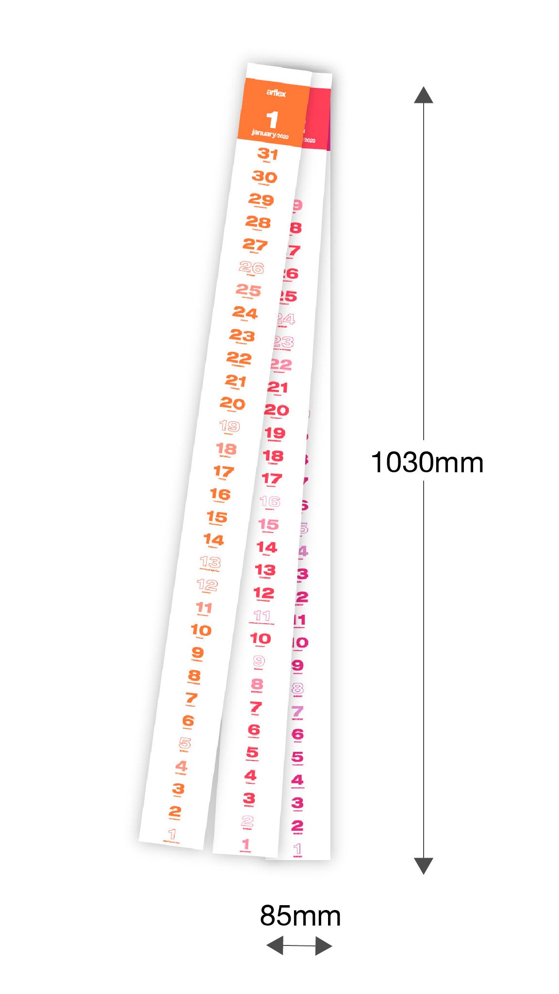 arflex 公式通販】スマートカレンダー 2026年版 – アルフレックス